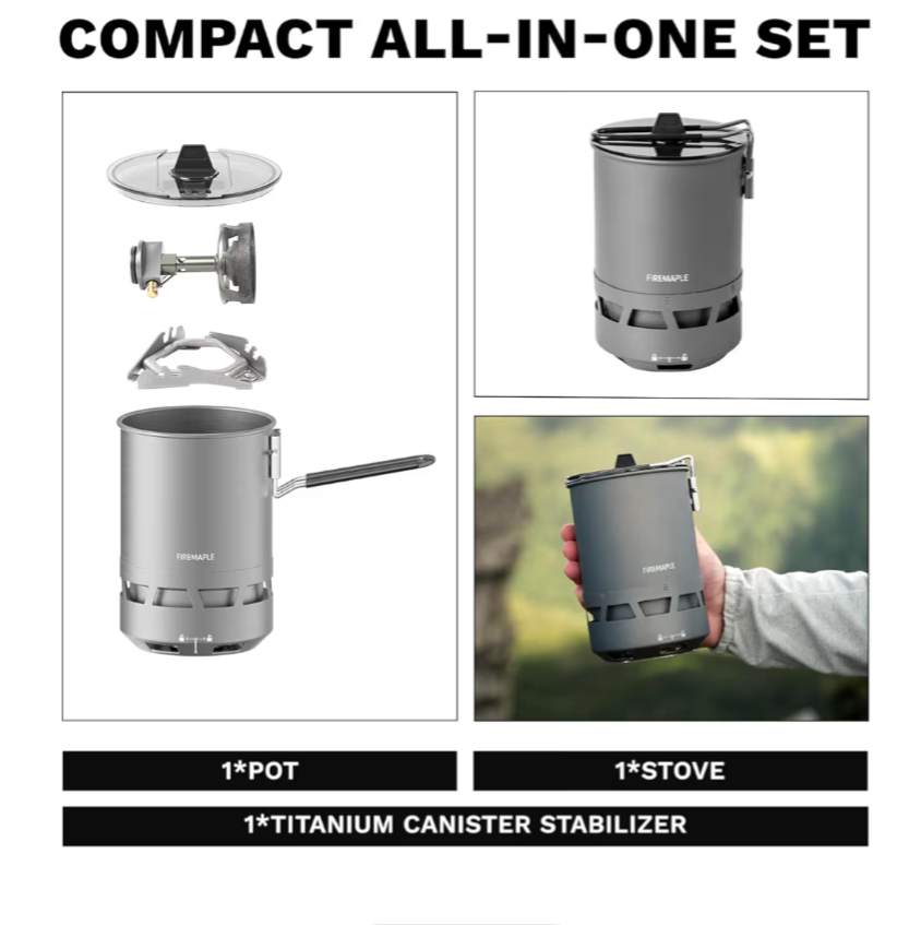 Fire-Maple Petrel Quickboil Pro Ultralight Cooking System - Image 2